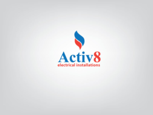 Logo Design by zidne for Activ8 electrical installations  | Design: #11666397