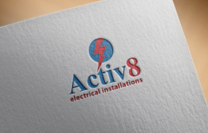 Logo Design by zidne for Activ8 electrical installations  | Design: #11666398