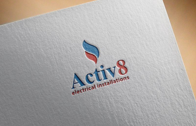 Logo-Design von zidne für Activ8 electrical installations  | Design #11666412