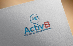 Logo Design by zidne for Activ8 electrical installations  | Design: #11666423