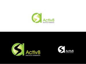 Logo Design by zidne for Activ8 electrical installations  | Design: #11669961