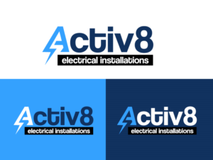 Logo Design by zidne for Activ8 electrical installations  | Design: #11669965