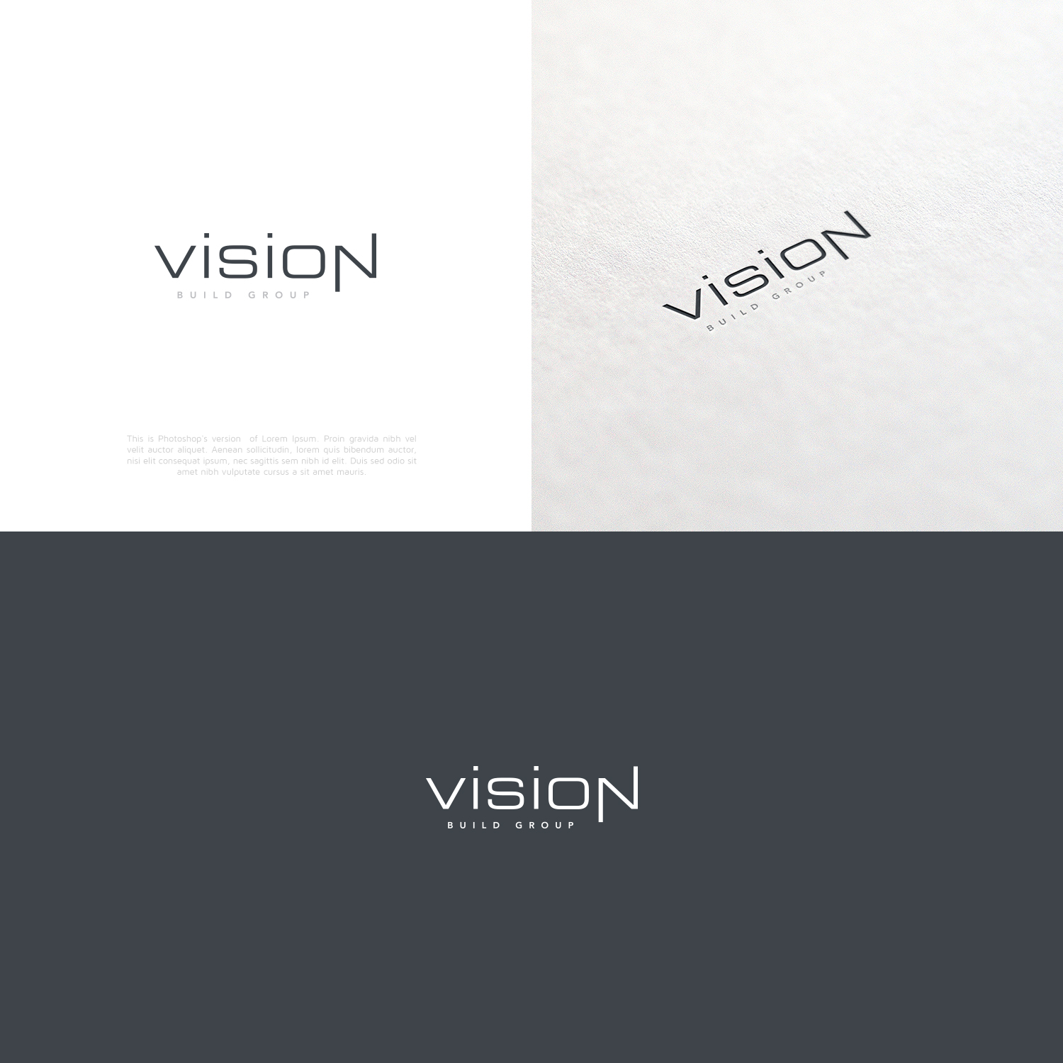 Diseño de Logo por lorixart para vision build group | Diseño #11739587