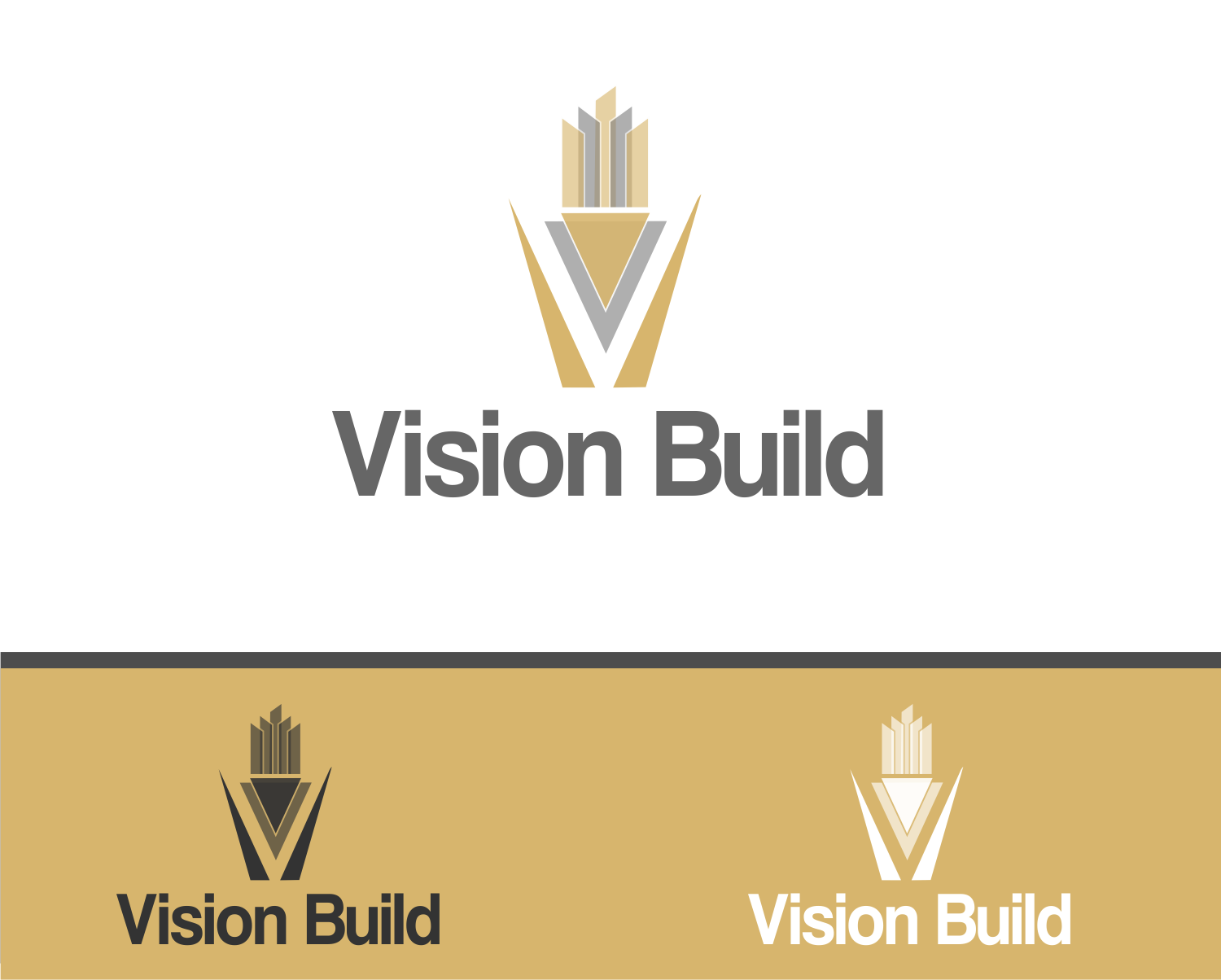 Diseño de Logo por bulut_harbeli para vision build group | Diseño #11715295