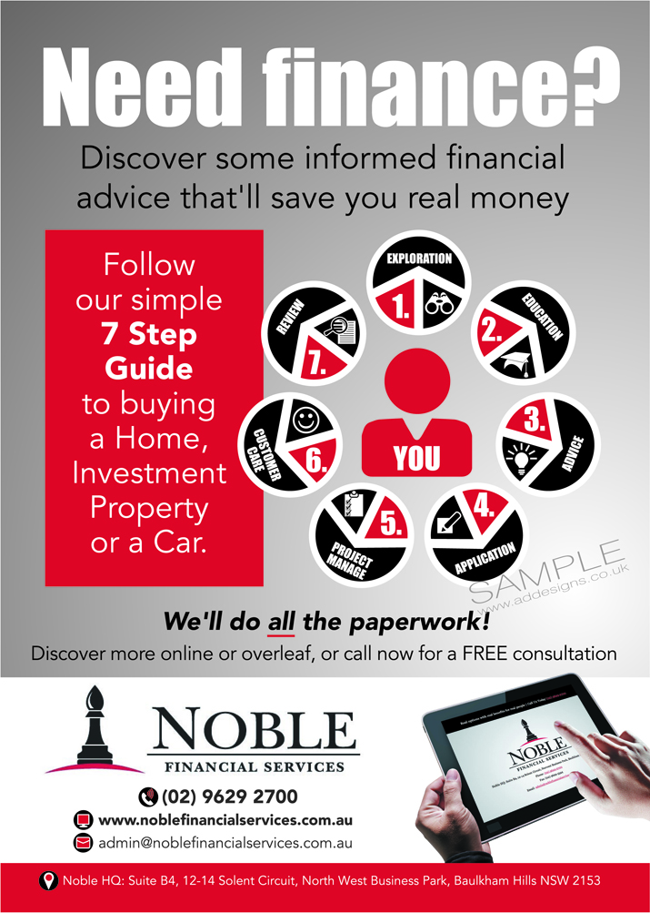 Brochure Design by the artworks for Noble Financial Services | Design #11681324