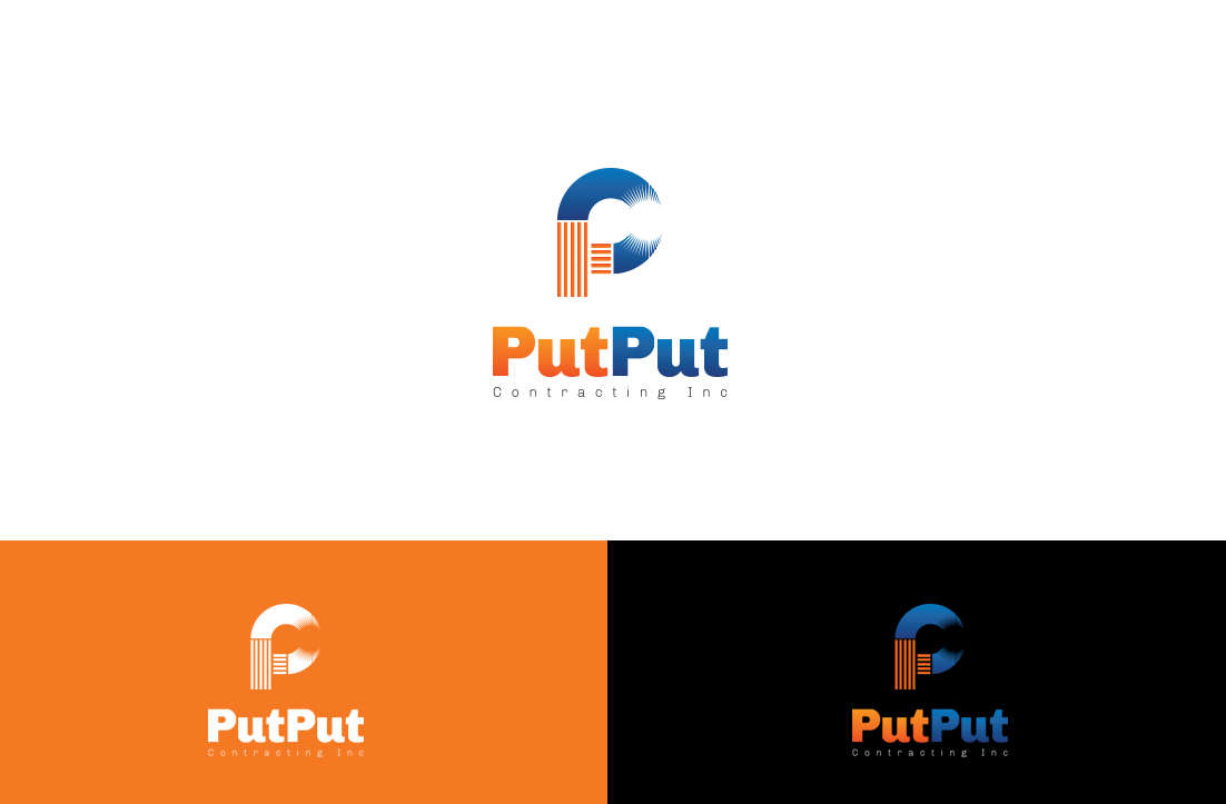 Logo Design by GLDesigns for Put Put Contracting Inc | Design #11671921