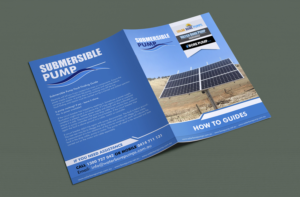 Brochure Design by ecorokerz for Waterborepump Warehouse, Solarborepumps | Design #11679649