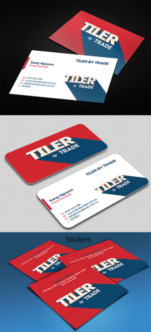 Stationery Design by anshtoyj for Tiler by trade | Design: #11691872