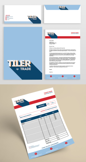 Stationery Design by anshtoyj for Tiler by trade | Design: #11709434