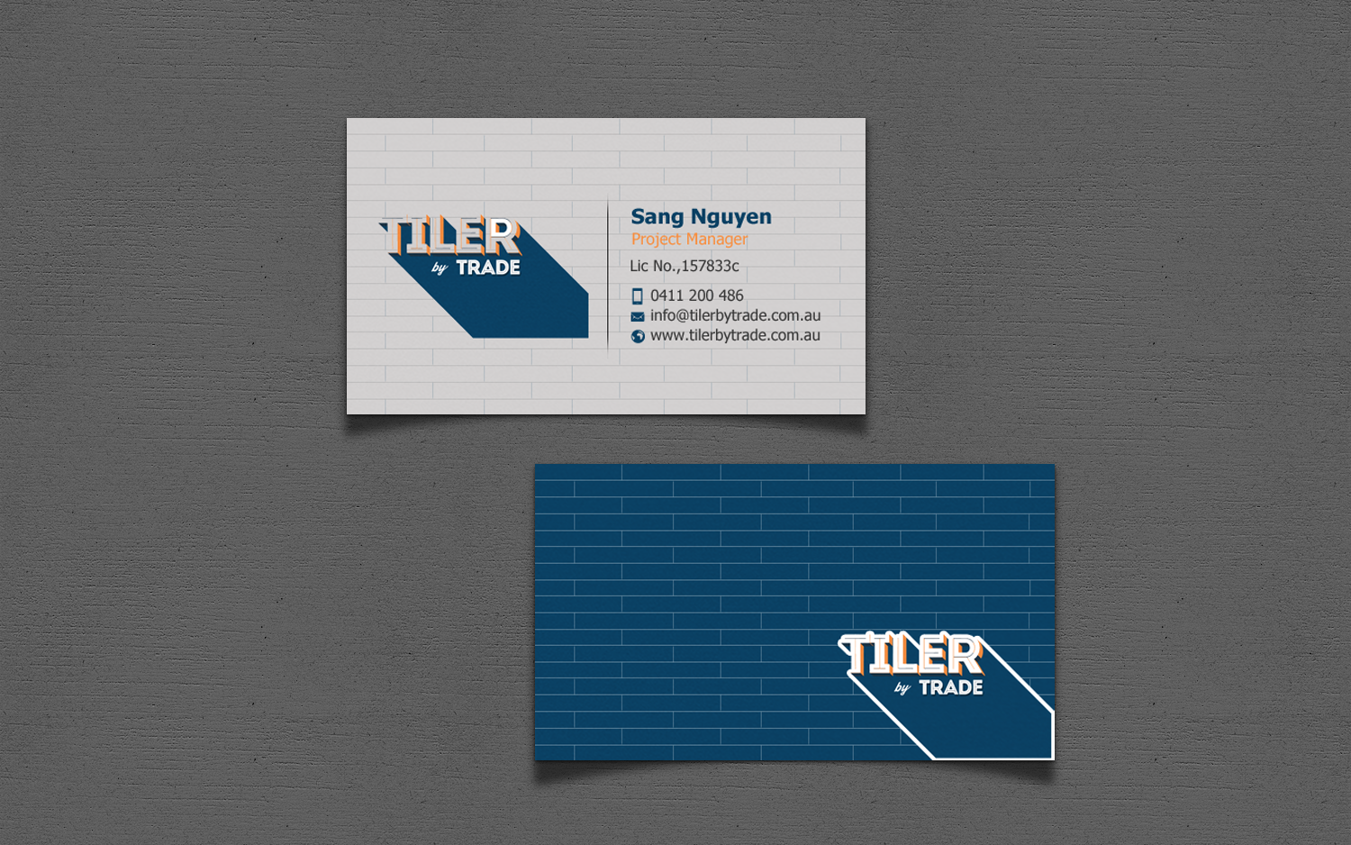 Stationery Design by chandrayaan.creative for Tiler by trade | Design #11689861