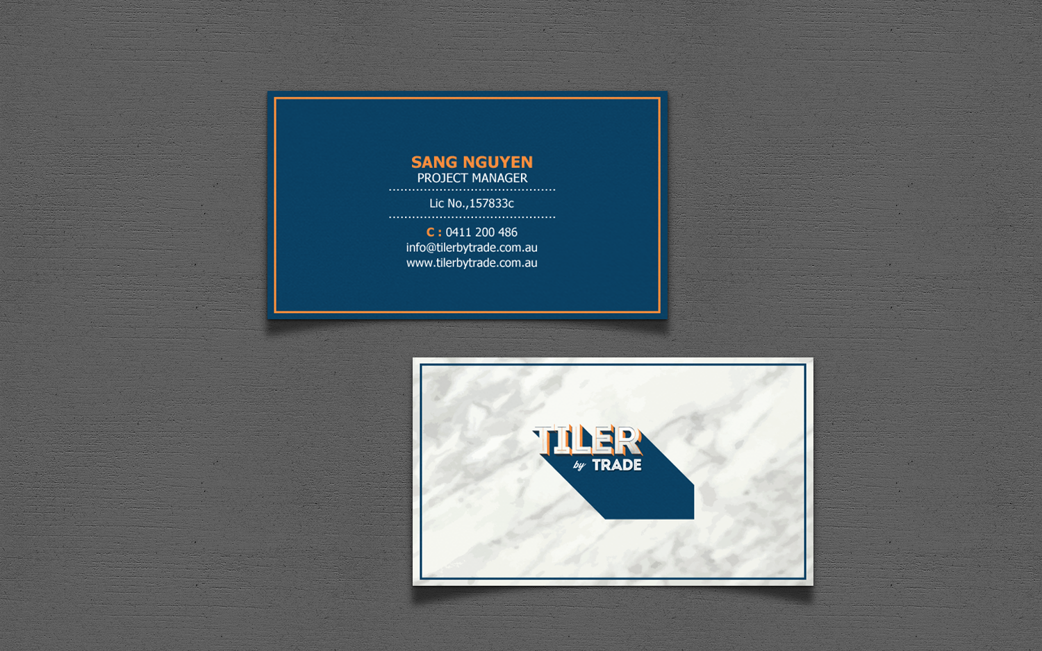 Stationery Design by chandrayaan.creative for Tiler by trade | Design #11705972