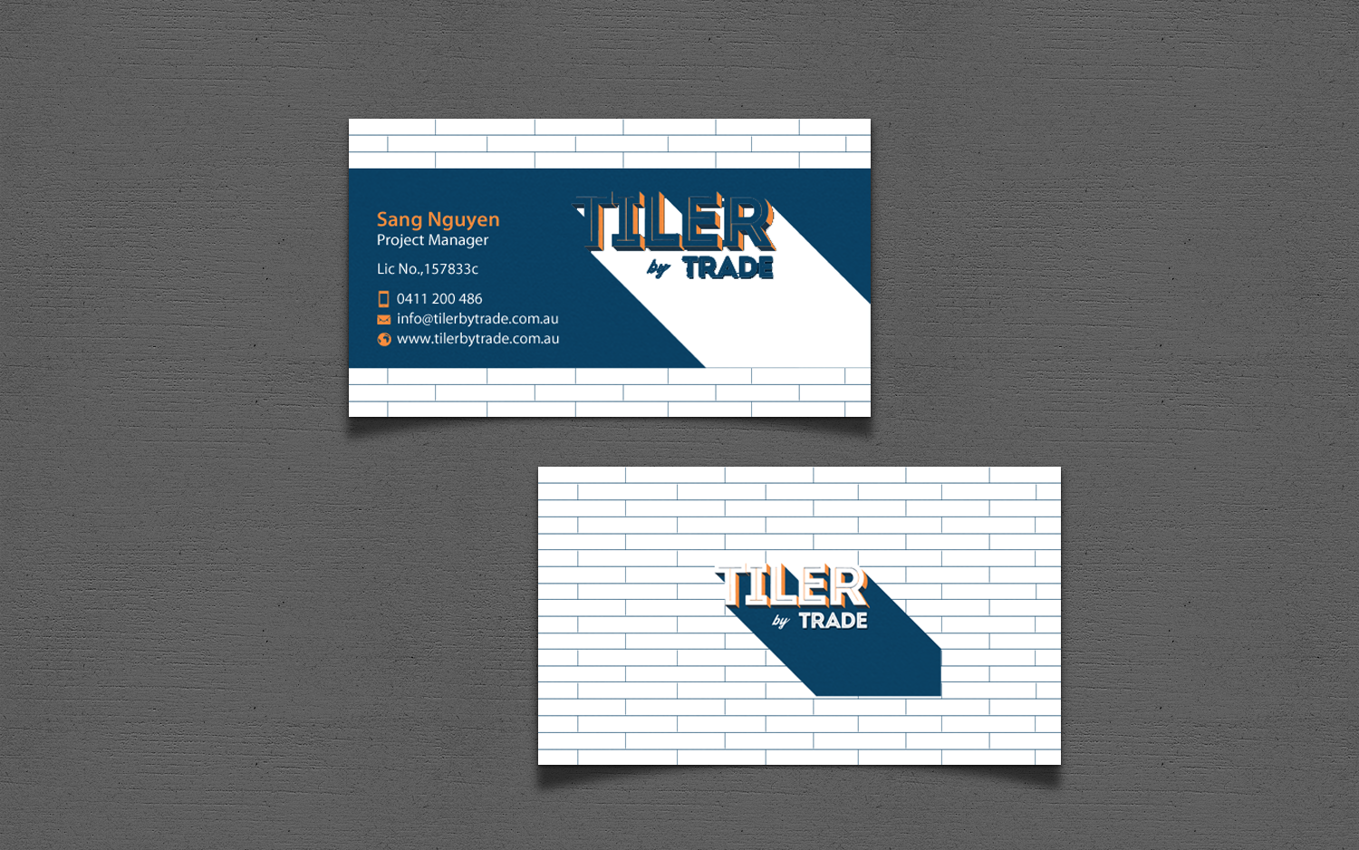 Stationery Design by chandrayaan.creative for Tiler by trade | Design #11705974