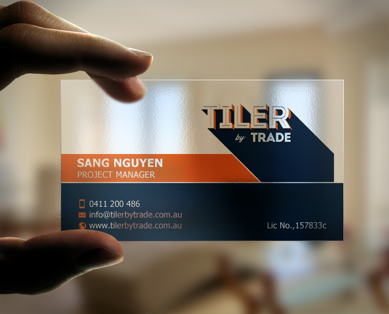 Stationery Design by chandrayaan.creative for Tiler by trade | Design #11705975