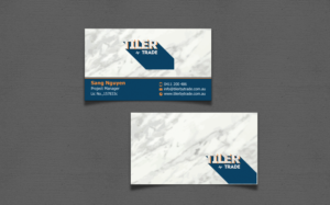 Stationery Design by chandrayaan.creative for Tiler by trade | Design: #11705976