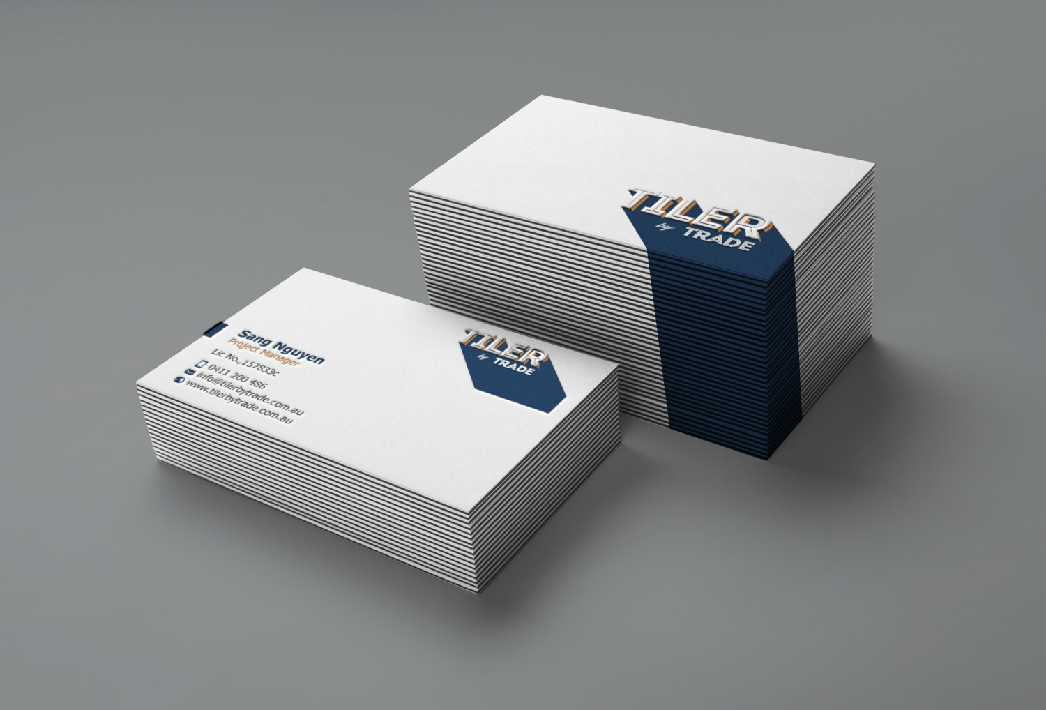 Stationery Design by chandrayaan.creative for Tiler by trade | Design #11706895