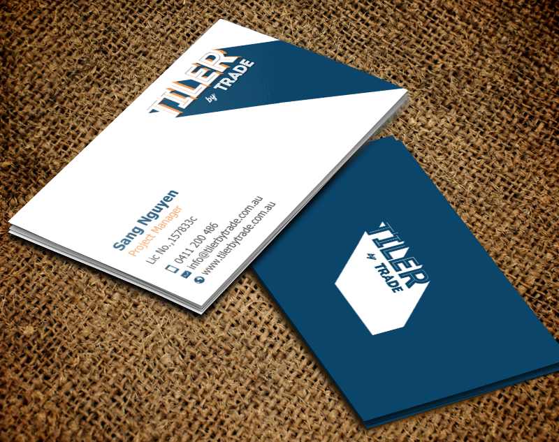 Stationery Design by chandrayaan.creative for Tiler by trade | Design #11706897