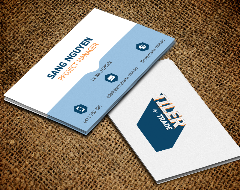 Stationery Design by chandrayaan.creative for Tiler by trade | Design #11706898