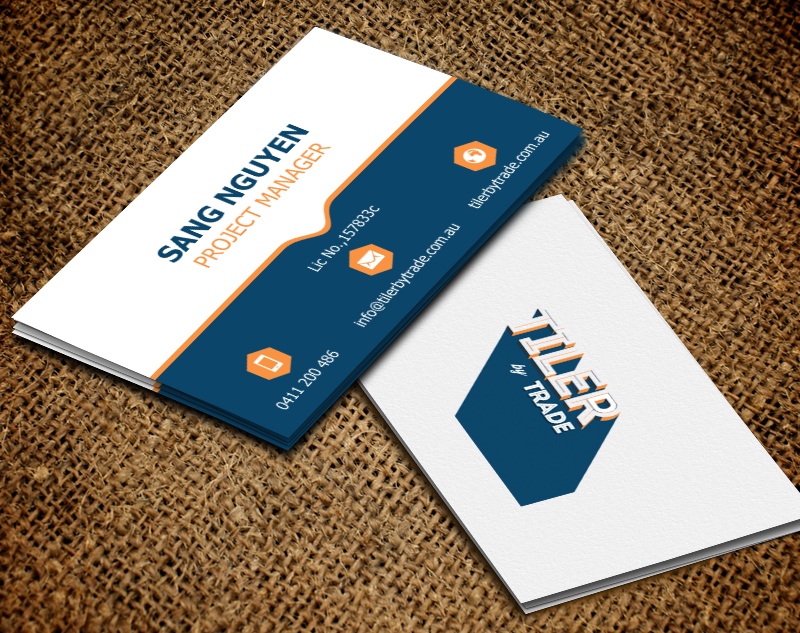 Stationery Design by chandrayaan.creative for Tiler by trade | Design #11706900