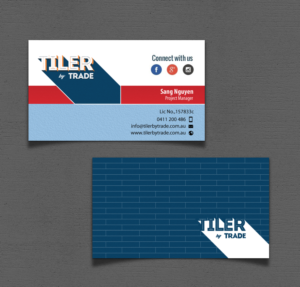 Stationery Design by chandrayaan.creative for Tiler by trade | Design: #11727683