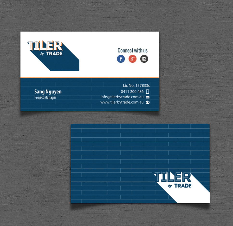 Design de Papeterie par chandrayaan.creative pour Tiler by trade | Design #11727685