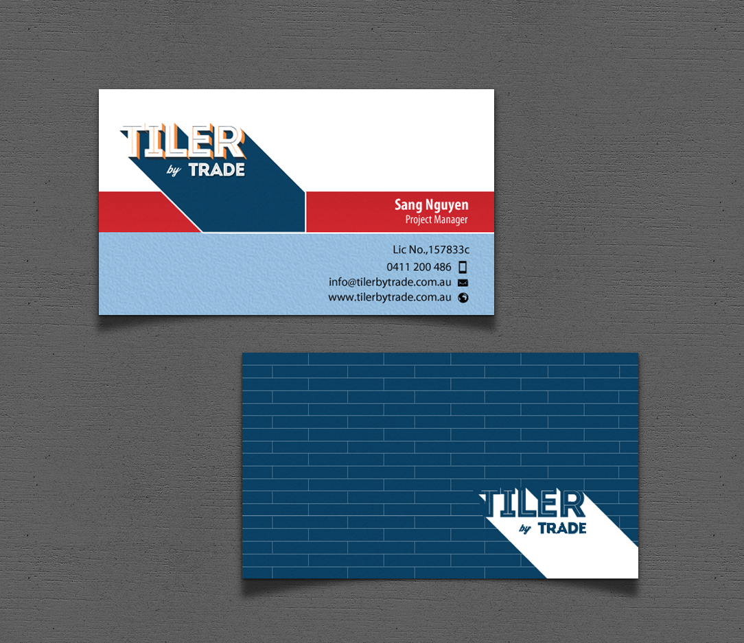 Stationery Design by chandrayaan.creative for Tiler by trade | Design #11736147