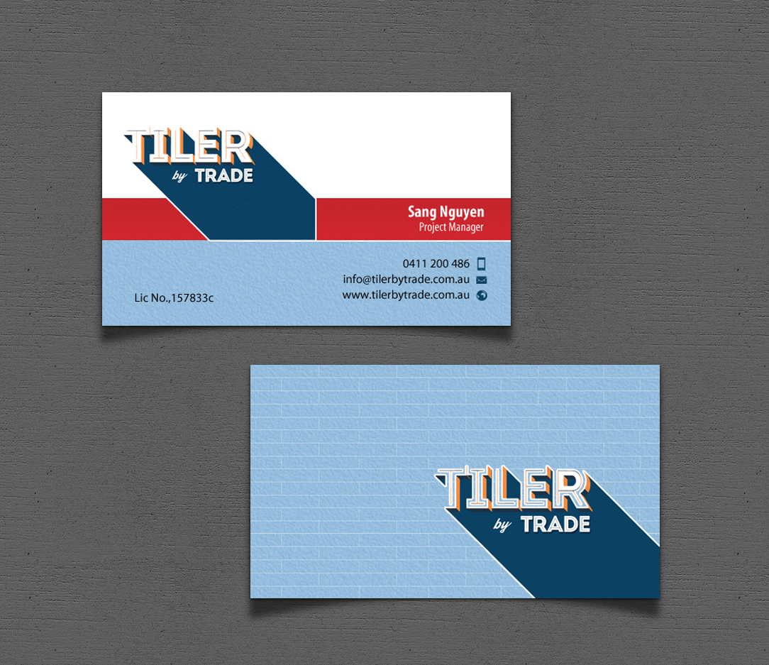 Stationery Design by chandrayaan.creative for Tiler by trade | Design #11736235