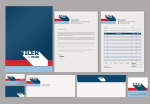 Stationery Design by chandrayaan.creative for Tiler by trade | Design: #11739605