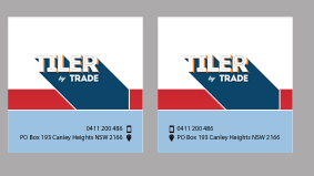 Stationery Design by chandrayaan.creative for Tiler by trade | Design: #11776537