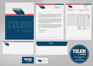 Stationery Design by Designs 2019 for Tiler by trade | Design: #11687474