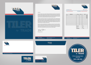 Stationery Design by Designs 2019 for Tiler by trade | Design: #11687475