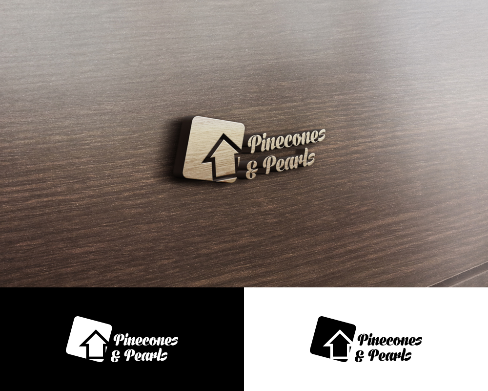 Logo Design by FAMous_Designs for Pinecones & Pearls | Design #11697344