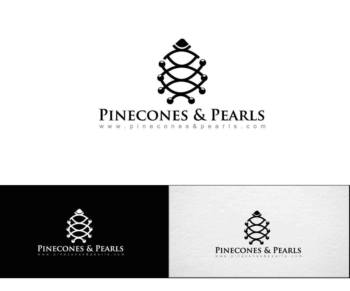 Logo Design by e-graphics for Pinecones & Pearls | Design #11703412