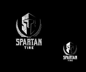 Spartan Tire | Logo Design by RoundYellow