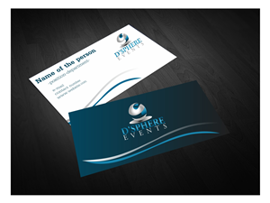 D'Sphere Events     is my company name i need namecard design | Business Card Design by Monimonzy