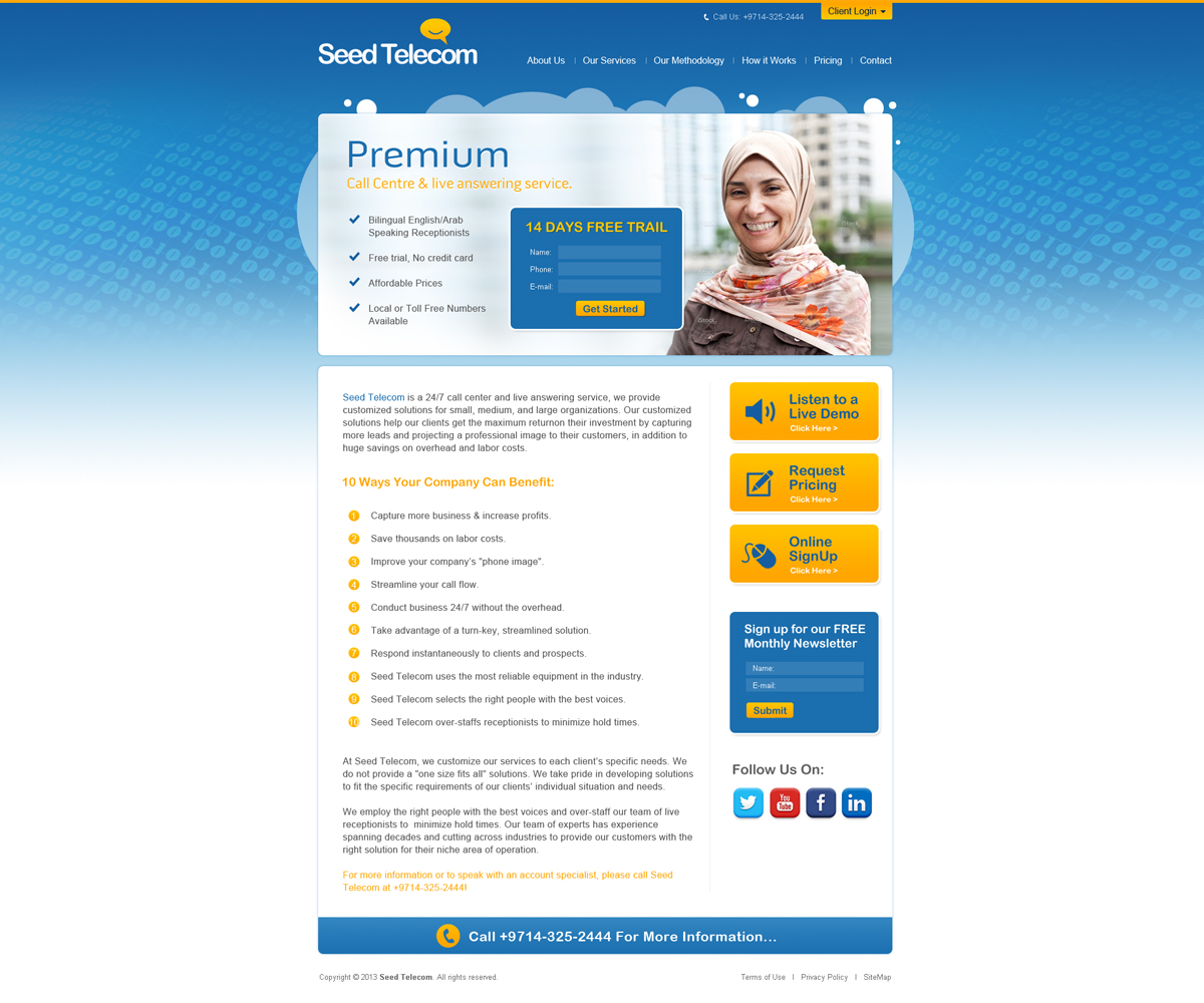 Web Design by Wings on web for Seed Group | Design #2394408