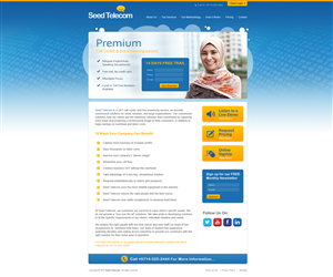 Diseño Web por Wings on web para Seed Group | Diseño #2394408
