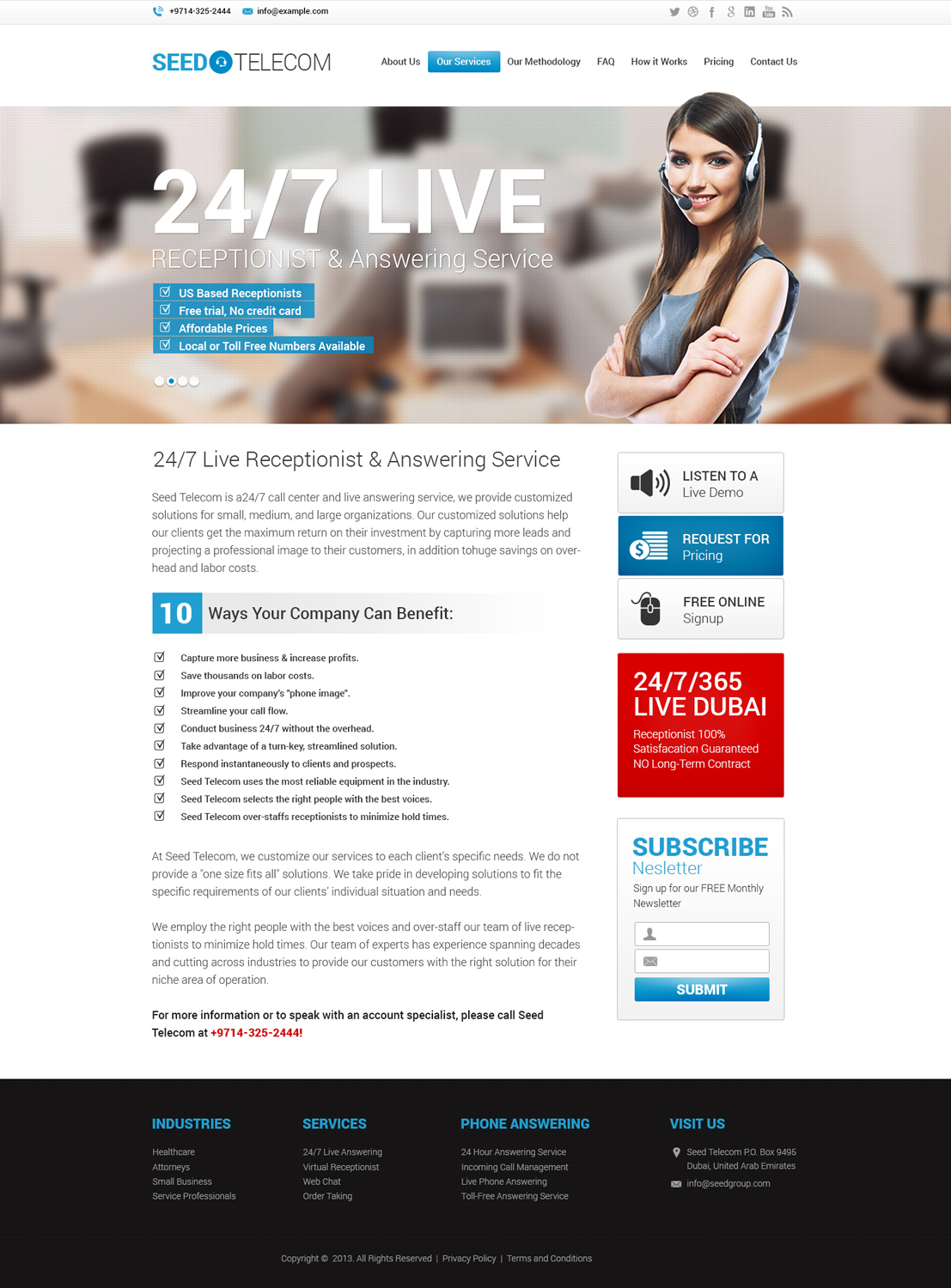 Web-Design von AVROM für Seed Group | Design #2353553