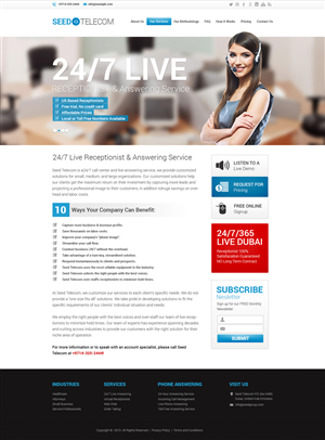 Web Design by AVROM for Seed Group | Design: #2353553
