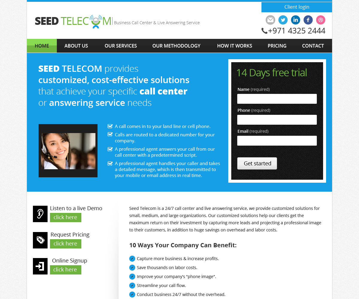 Diseño Web por  Artman para Seed Group | Diseño #2369578