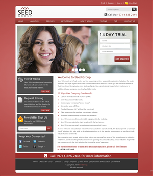 Web-Design von pb für Seed Group | Design: #2353346