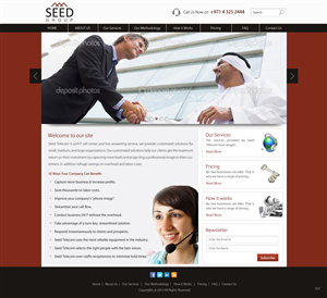 Web-Design von pb für Seed Group | Design: #2357644