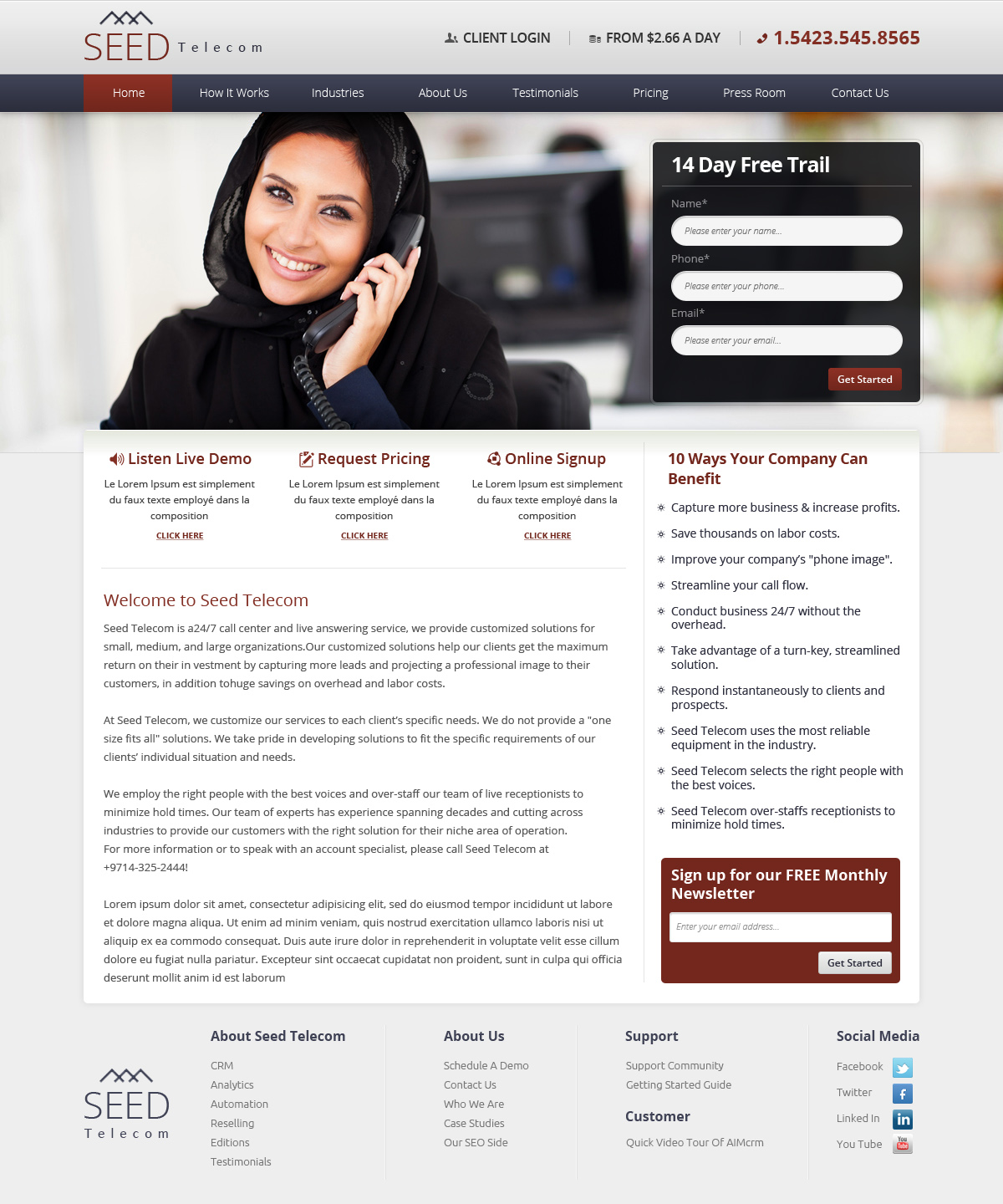 Web Design by OM for Seed Group | Design #2381442