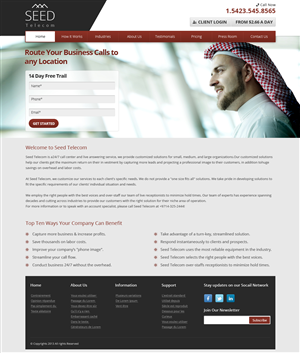 Web Design by OM for Seed Group | Design: #2381448