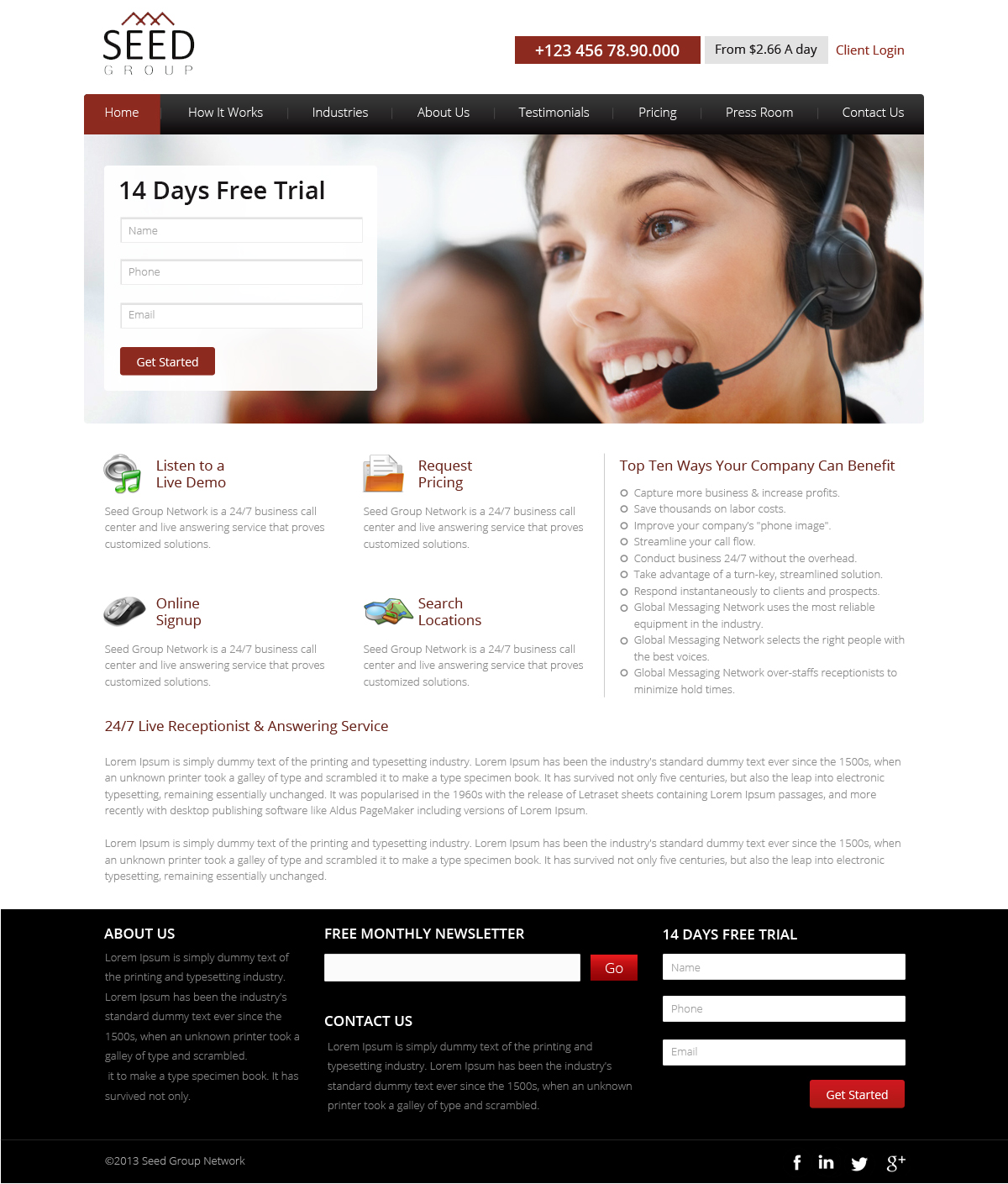 Web Design by OM for Seed Group | Design #2381452