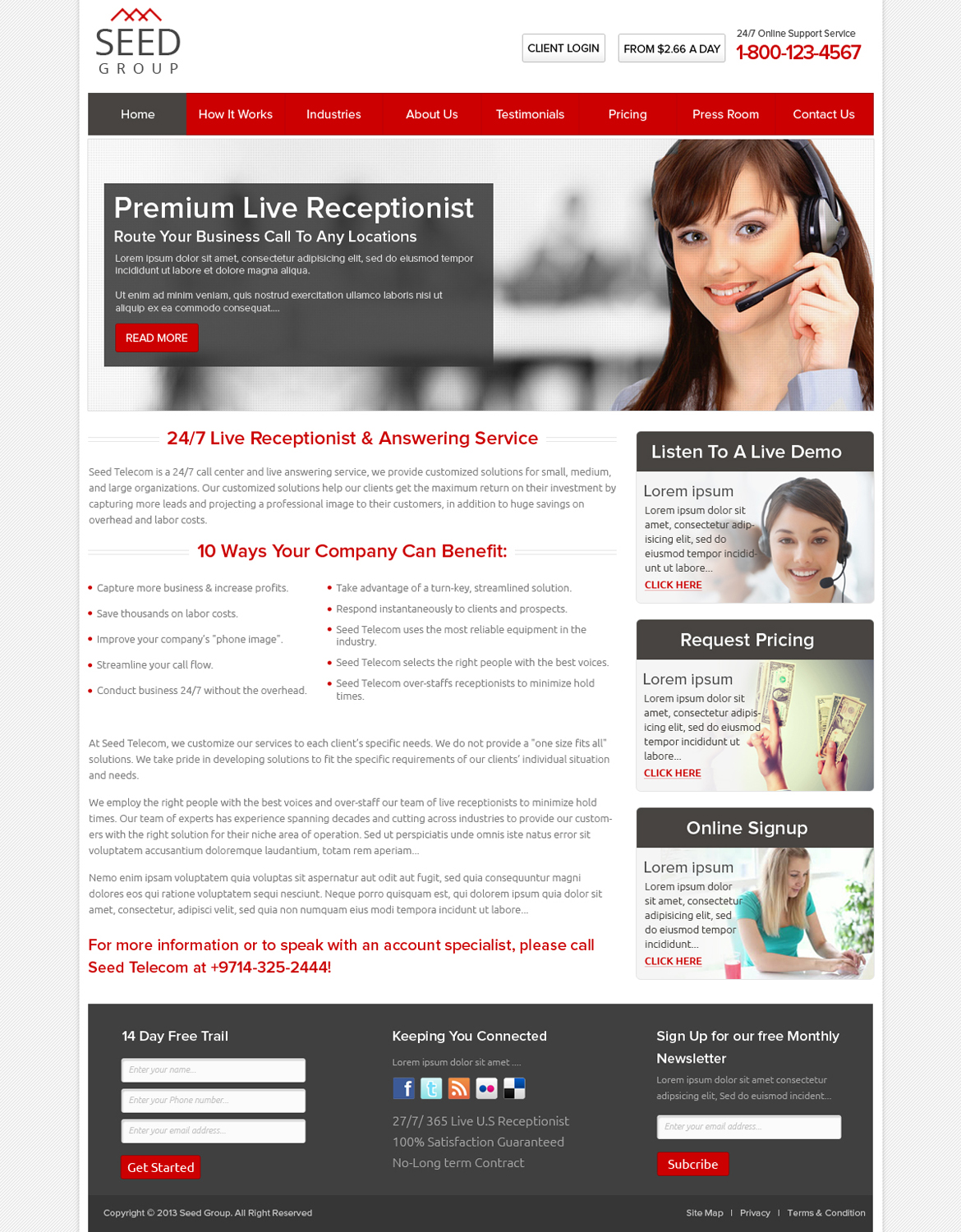 Web Design by OM for Seed Group | Design #2381473
