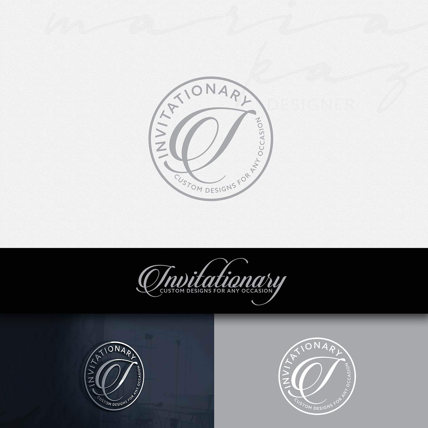 Logo Design by maria-kaz for Invitationary | Design #11909479