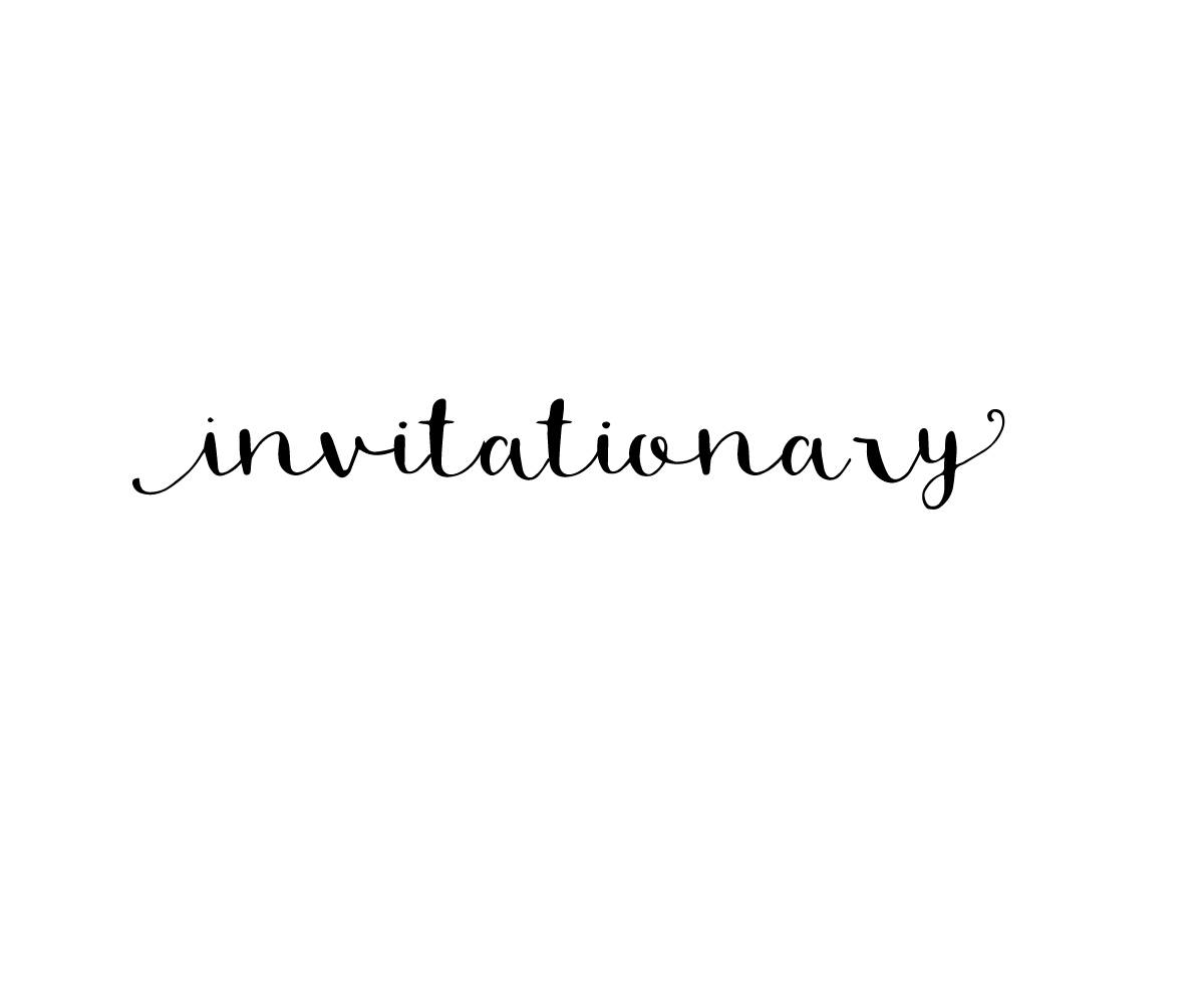 Logo Design by isabel.paoli for Invitationary | Design #11697817