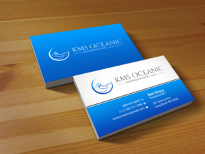Diseño de Tarjeta por Creations Box 2015 para KMS Oceanic Consultants | Diseño: #11690893