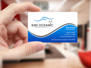 Diseño de Tarjeta por Creations Box 2015 para KMS Oceanic Consultants | Diseño: #11697668