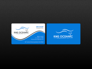 Diseño de Tarjeta por Creations Box 2015 para KMS Oceanic Consultants | Diseño: #11707926